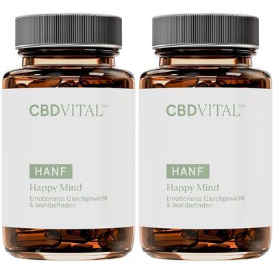 CBD Vital Hanf Happy Mind x2 2x60 St Kapseln