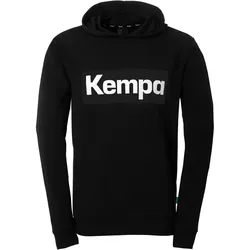 Kempa Promo Hoodie Kinder schwarz 128