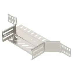 OBO 6042315 Anbau-Abzweigstück für Kabelrinne 60x200 Edelstahl, rostfrei A2 1.4301 blank, nachbehandelt RAA 620 A2