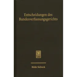 Entscheidungen des Bundesverfassungsger, Fachbücher von Mitglieder Des Bundesverfassungsgerichts