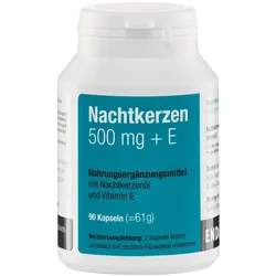 Nachtkerzen 500 mg+E Kapseln 90 St