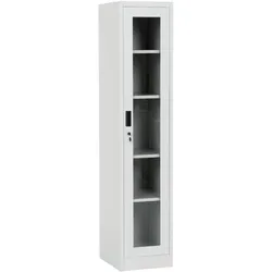 Carmen CR-1001 J Aktenschrank aus Metall – Grau