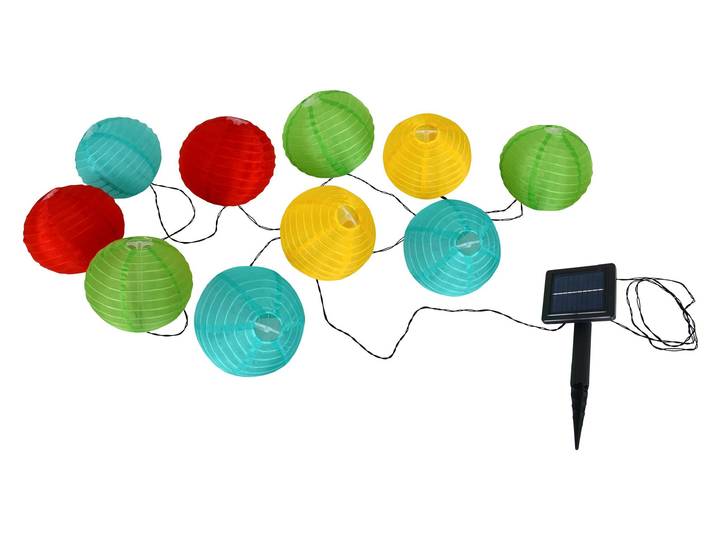 Guirlande lumineuse Outdoor Solar Garden Party Lampions Eclairage de fête extérieur 5243361