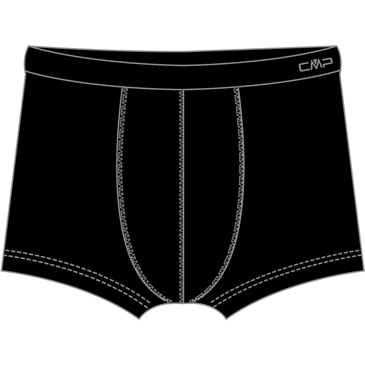 CMP MAN Underwear Boxer nero (U901) M 3Y92547-U901-M