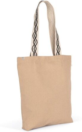 Borsa shopper in tessuto riciclato con fondo piatto Personalizzate o neutre Kimood