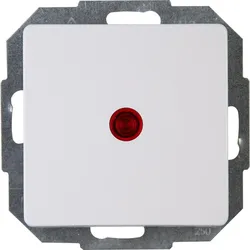 Kopp 651693084 PARIS - Kontrollschalter, Farbe: arktisweiß