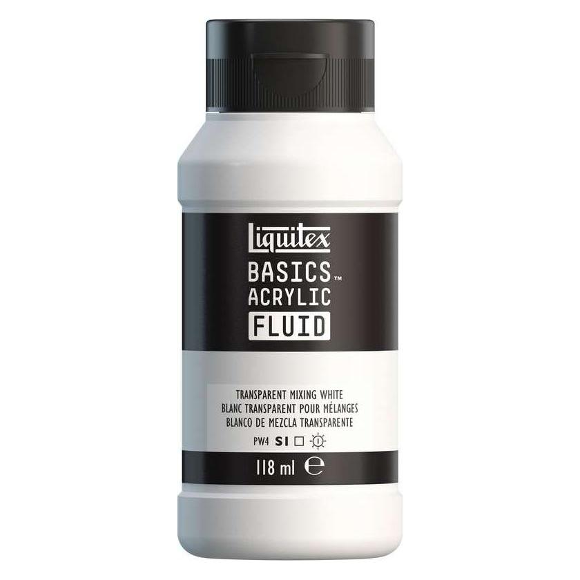 Winsor & Newton Basics fluid 118ml transparent mixing white row 43 (118 ml) (8870412)