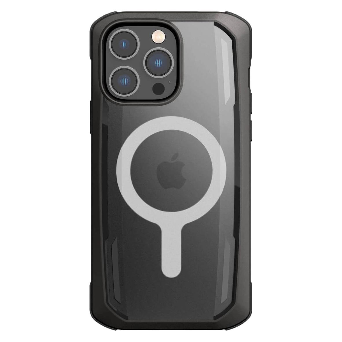 X-Doria Raptic iPhone 14 Pro Hülle mit gepanzerter schwarzer MagSafe-Hülle (Apple iPhone 14 Pro) (493475)