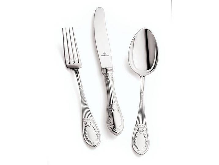 WILKENS Besteck-Set Wilkens Silberbesteck Set 30-teilig Strassburger Empire Sterlingsilber (30-tlg), 925 Sterlingsilber