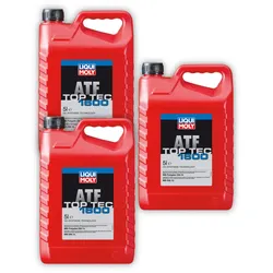 3x Getriebeöl Top Tec ATF 1600 LIQUI MOLY 21176 Automatikgetriebeöl Getriebe Öl 5L