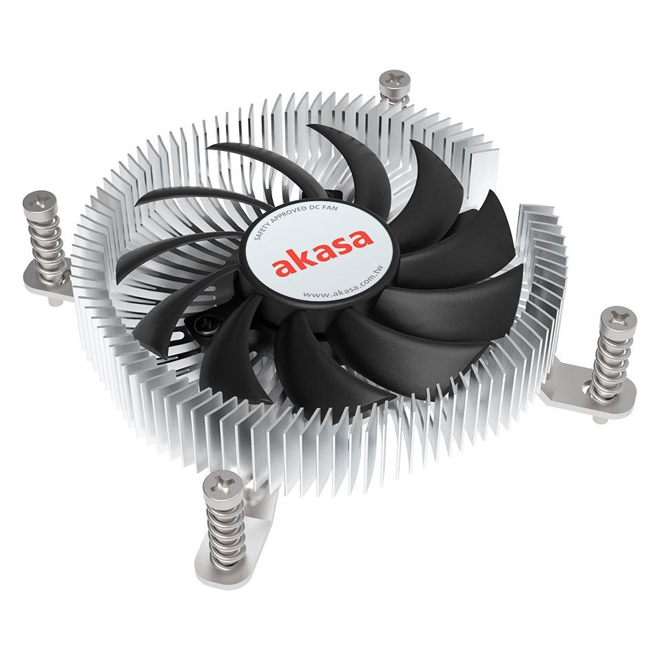 Akasa AK-CC6609EP01 Low Profile CPU-Kühler - Sockel LGA 1700, 21,8 mm Höhe (21.80 mm) (AK-CC6609EP01)