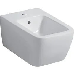 Geberit iCon Wandbidet eckig mit Überlauf, weiß