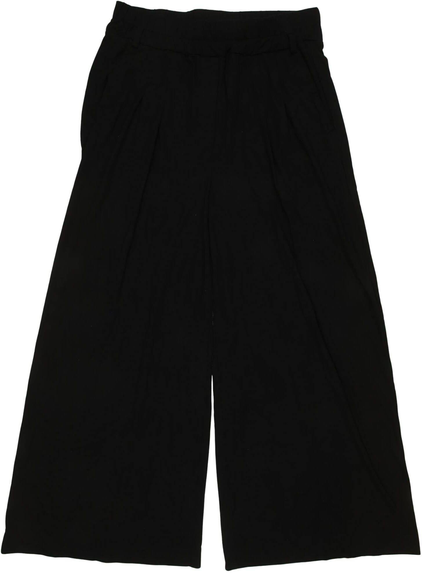 Comma Damen Stoffhose, Schwarz, Gr. EU 36, Viskose / Synthetik / Elasthan - Second Hand