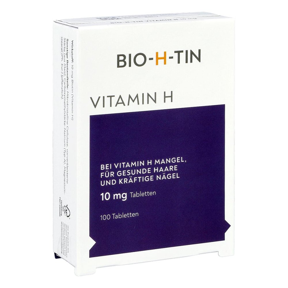 Dr. Pfleger Arzneimittel GmbH BIO-H-TIN Vitamin H 10 mg Tabletten 09900366