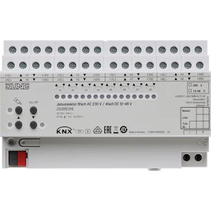 Jung Schaltaktor 2508 REGHE, für Rollladen, 8 Kanäle, für Hutschiene, KNX