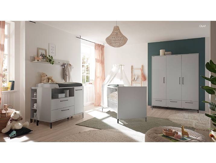 Regal 25 x 89 x 25cm Grau/Grau