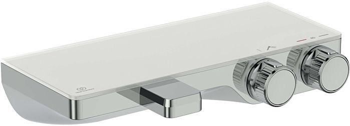 Ideal Standard S200 Bade-Thermostat A7330AA Aufputz, mit Ablage, verchromt