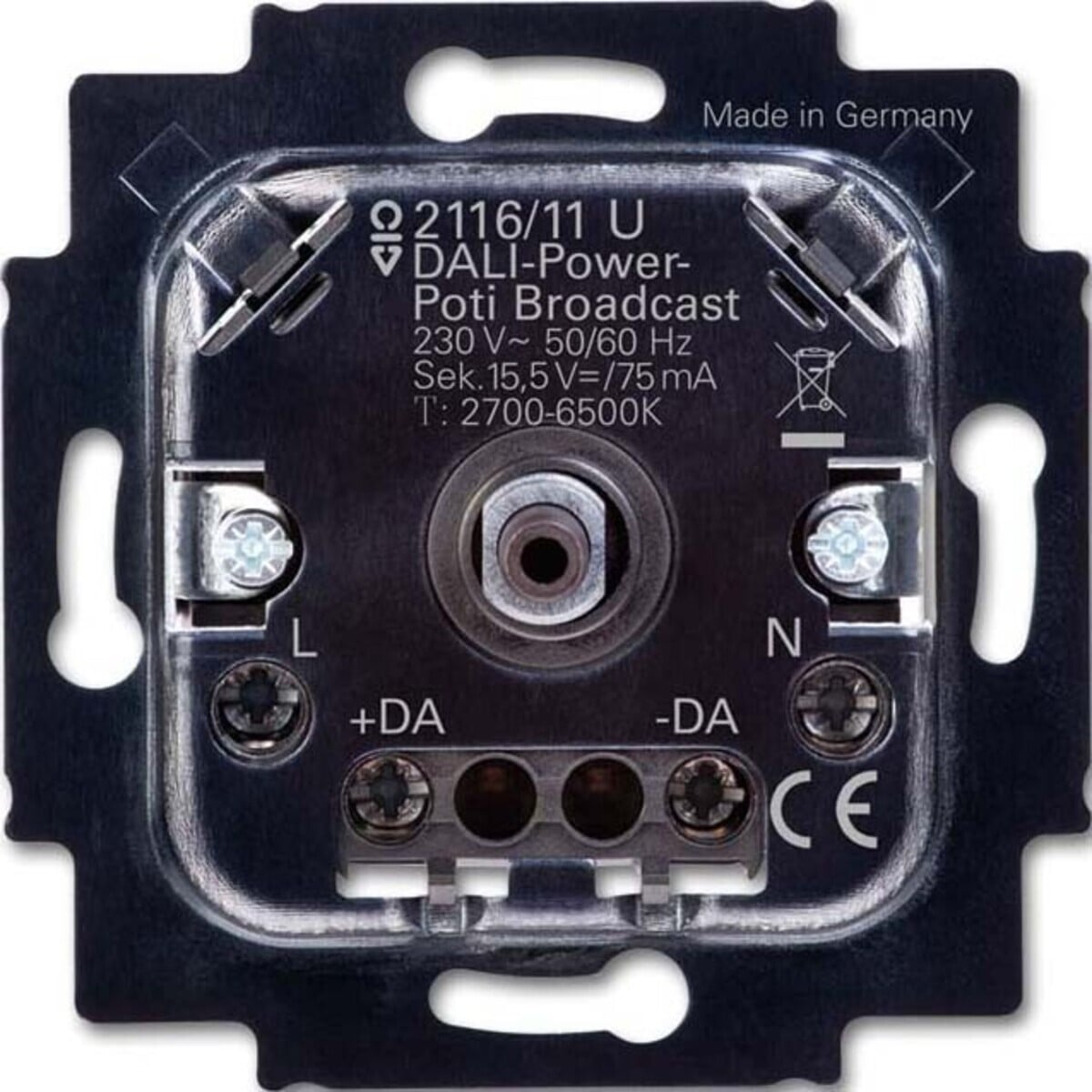 Busch-Jaeger BJ 2116/11U DALI-Power Potentiometer voor instelbaar witlicht, wit