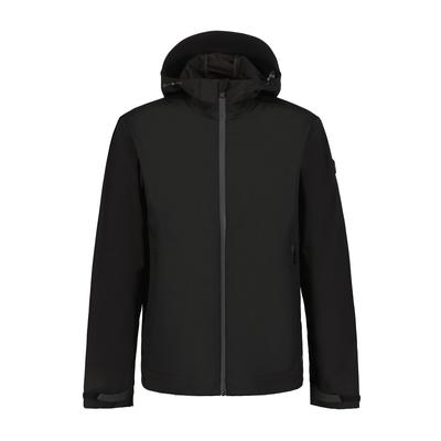 Outdoorjacke LUHTA "Luhta Softshell jacke Karijoki", Herren, Gr. 48, schwarz, Stoff, 100% Polyester, normal, Jacken Outdoorjacke