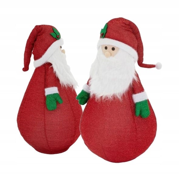 Koopman Kerstman LED-decoratie, staande kerstfiguur, 140 cm