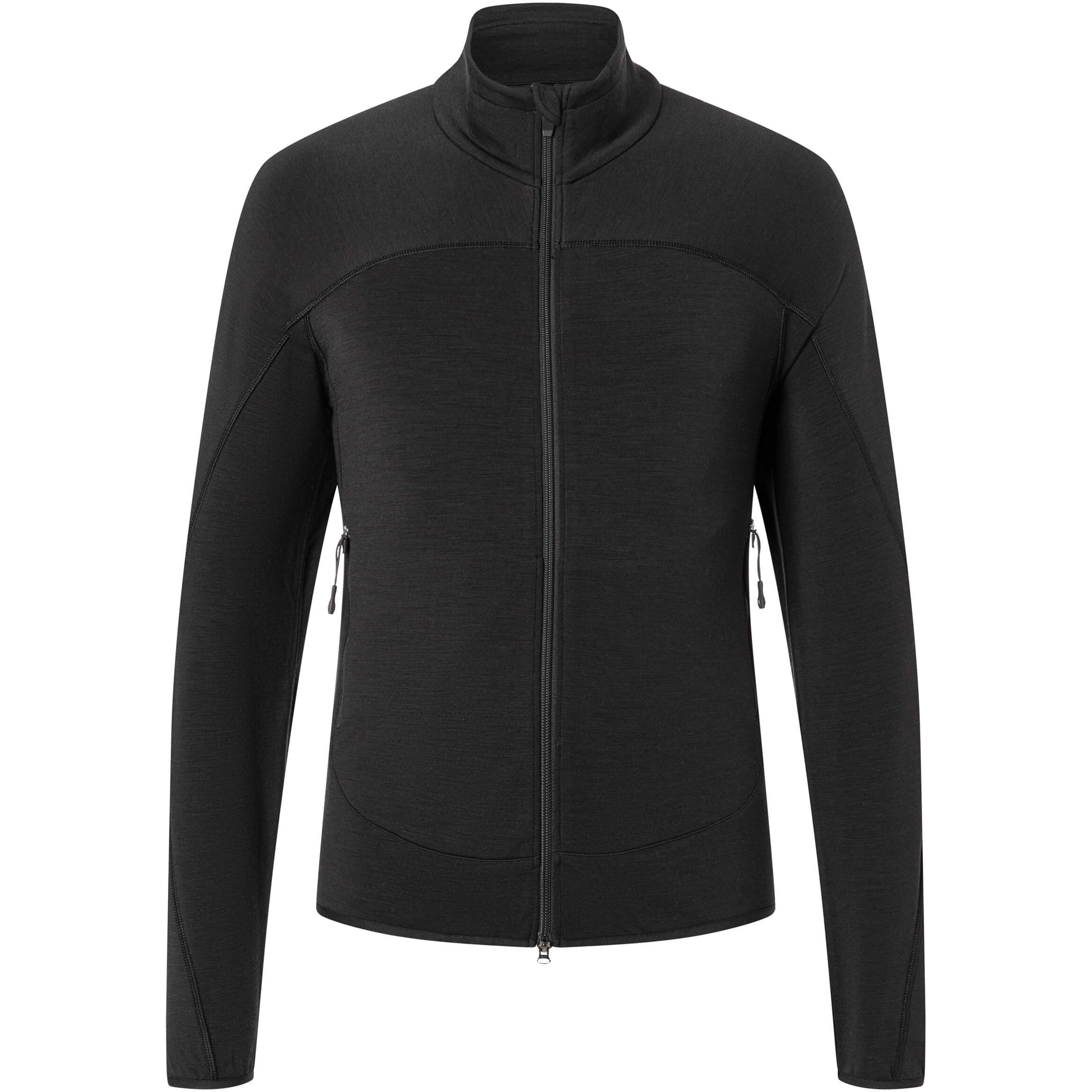Super.Natural Therma Layer Herren Fleecejacke schwarz Größe XXL Trekking Schnell trocknend Merinowolle