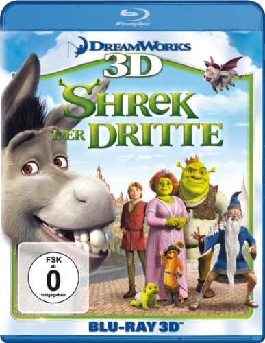 Chris Miller - Shrek 3 - Shrek der Dritte [3D Blu-ray] - Preis vom 10.10.2026 11:48:34 h