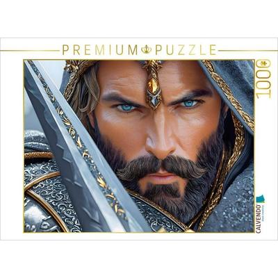 CALVENDO Puzzle Im Glanz der magischen Klinge liegt die Macht | 1000 Teile Lege-Größe 64x48cm Foto-Puzzle für glückliche Stunden