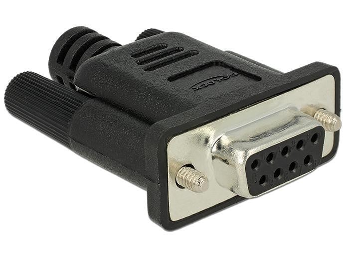Delock RS-232 DB9 adapter met loopback-functie