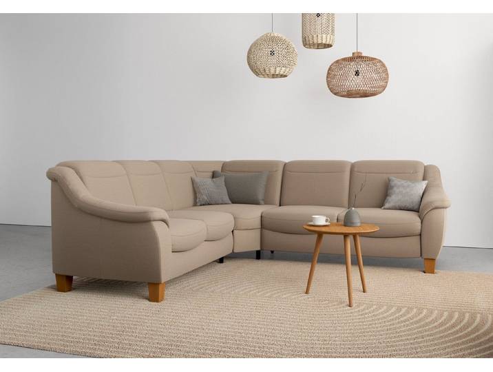 OTTO home Ecksofa Caldera L-Form, Federkern, optional Kopfteilverstellung, Schlaffunktion & Bettkasten