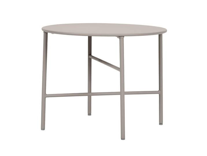 ebuy24 Gartentisch Grau, 50x40x50 cm, Gartenmöbel, Gartentische, Gartentische
