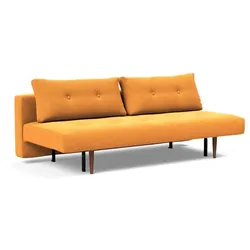 INNOVATION LIVING Schlafsofa Recast Plus dunkel Stoff Ochre