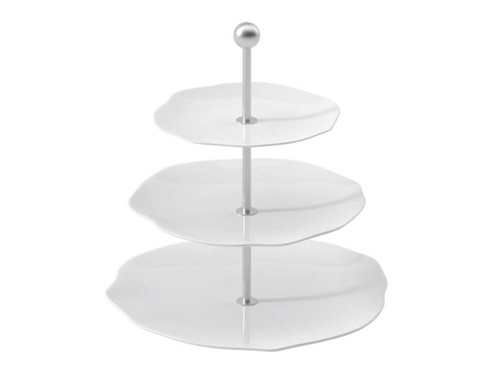 Villeroy & Boch Etagere Pura, Keramik, Uni, organisch, 27 cm, hitzebeständig, Tischkultur & Servieren, Etageren