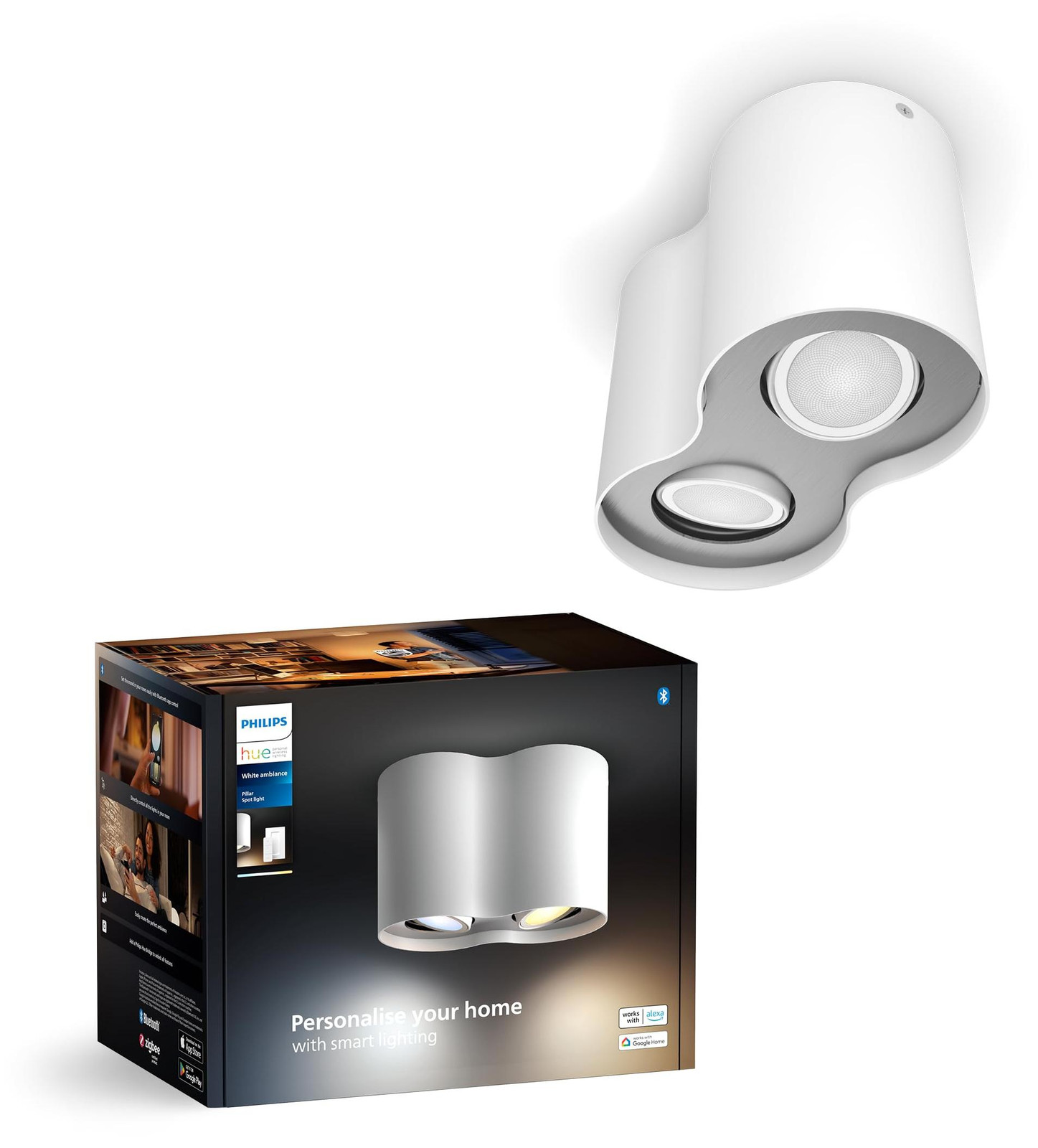 Philips Hue Slimme Inbouwspot Bluetooth LED Wit
