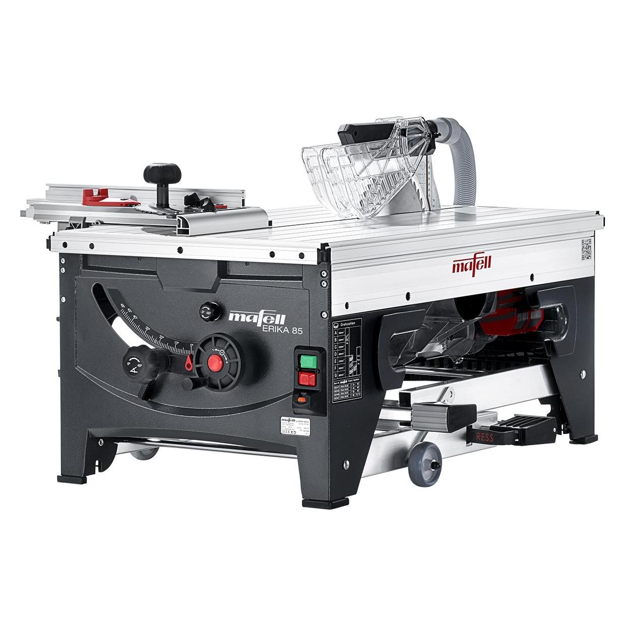 Mafell Unterflur-Zugsäge ERIKA 85, Schnitthöhe 1-85mm incl. Multifunktionsanschlag MFA (212080)