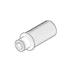 Dornbracht Nippel D=15 1/2 09240501390 roh