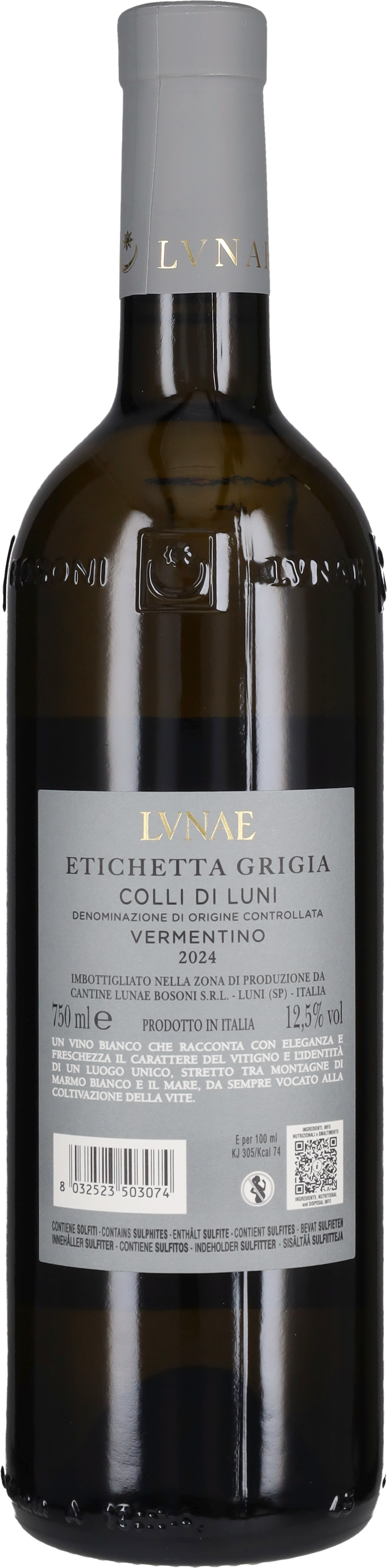 Vermentino Colli di Luni 'Etichetta Grigia' Lunae Bosoni 2024