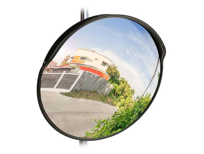 Verkehrsspiegel 60cm schwarz Schwarz