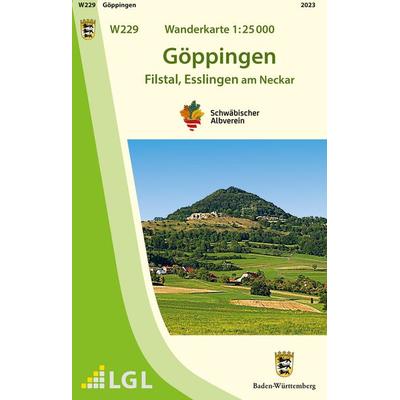 W229 Wanderkarte 1:25 000 Göppingen, Sonstige von , Landesamt für Geoinformation und Landentwicklung Baden-Württemberg (LGL), 978-3-86398-455-7