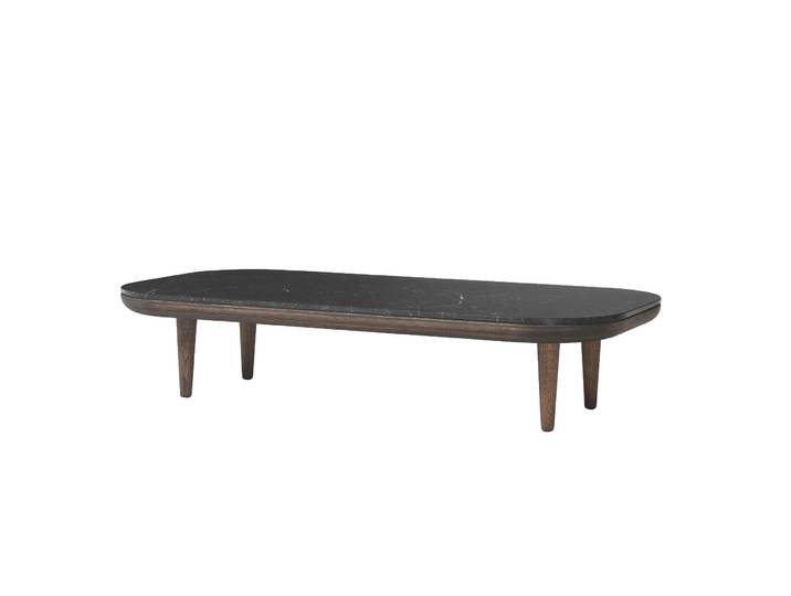 &Tradition Table Fly SC5 chêne huilé fumé + marbre noir