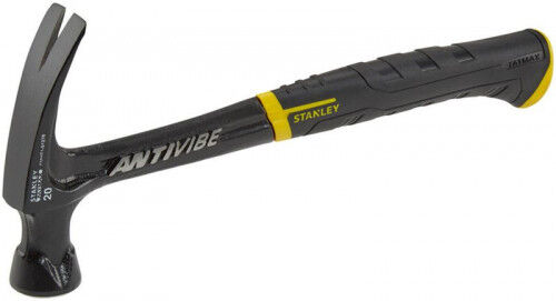 Stanley FMHT1-51278 FatMax AntiVibe Marteau arrache-clou, droit, 567g