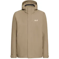 Jack Wolfskin Herren Stonelite 3in1 Jacke - L - hazel wood