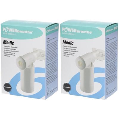 Powerbreathe Medic Atemtrainer 2x 2x1 St