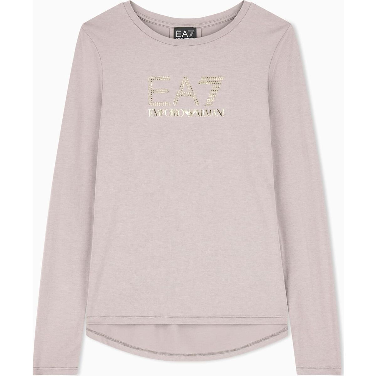 EA7 Train Evolution W Tee LS - Train Evolution W Tee LS cinder (U6100) L 8NTT51 TJDQZ-U6100-L