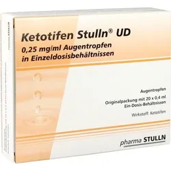KETOTIFEN Stulln UD Augentropfen Einzeldosispip. 8 ml