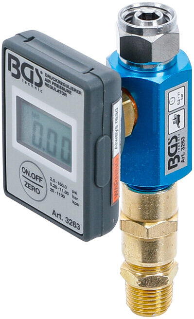 BGS Régulateur de pression pour compresseurs 0,275 - 11 bar ; BGS technic (3263)