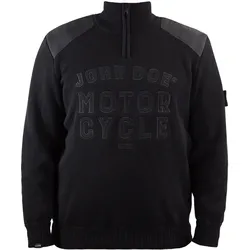 John Doe Knit Zip Big Logo Pullover 3XL