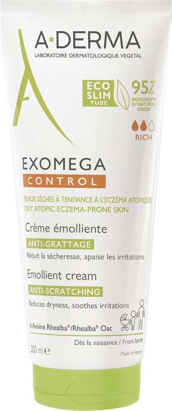 A-DERMA Exomega Control Crema Emoliente 200ml
