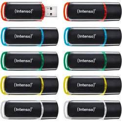 INTENSO Business Line 8GB, USB-A, USB 2.0, 10er-Pack