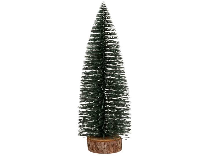 Weihnachtsbaumschmuck in Grün, Braun und Weiß, H31