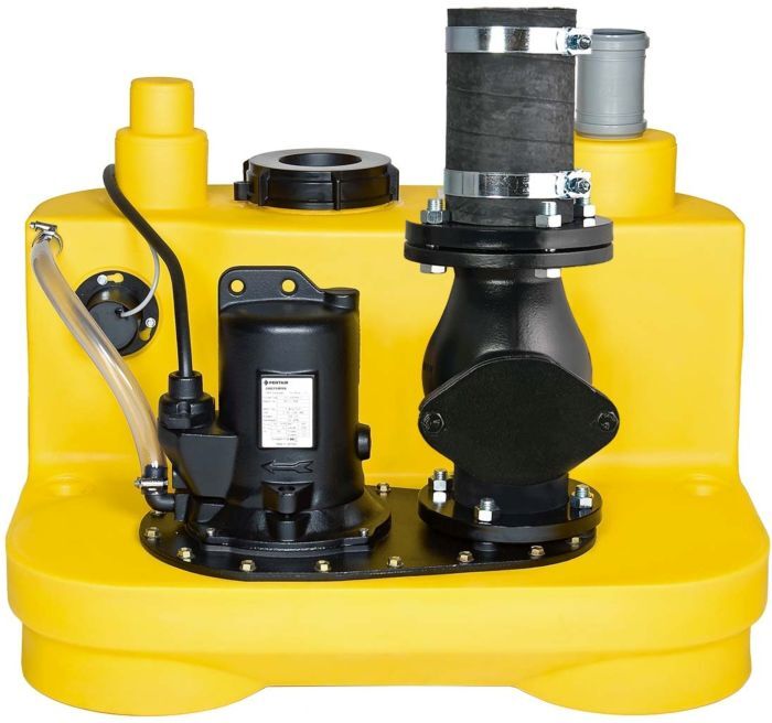 Jung Pumpen compli Fäkalienhebeanlage JP50095 535/2 BW, mit Rückschlagklappe